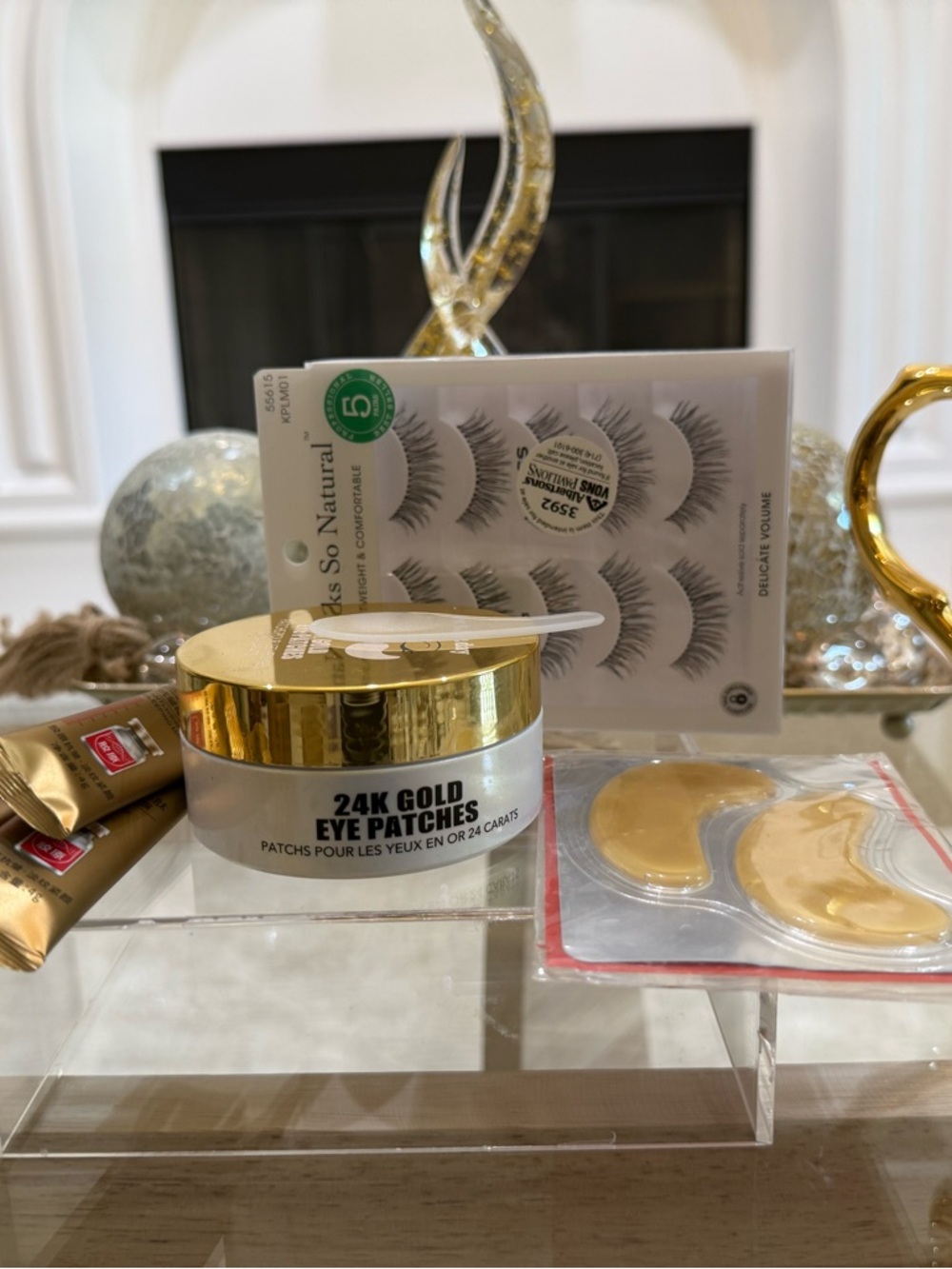 24K Gold Eye Patches Moisturizing Treatment – Gold Bundle.